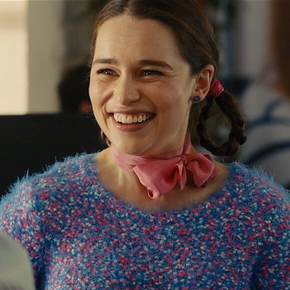 H! by Henry Holland Blue Mini Bobble Sweater ASO Louisa Clark - Picture 13 of 13